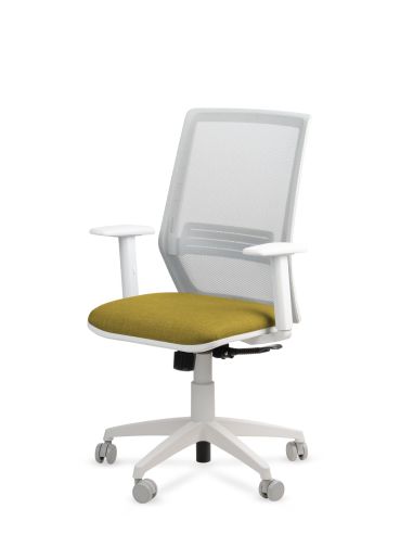 Silla Grou Blanca - Nueva Silla de Oficina Ergonómica - Argentina